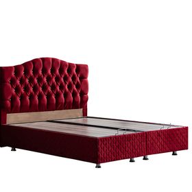 Setay Mobilya Zümrüt Bordo 150X200 New Baza Ve Başlık Seti