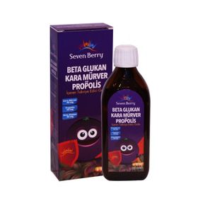 Seven Berry Beta Glukan Kara Mürver Propolis 150 ml Sıvı