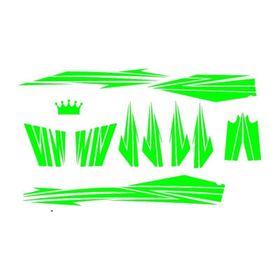 Sevenkardeşler Cup Florasan Yeşil Sticker Seti