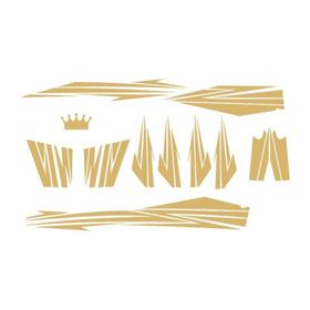 Sevenkardeşler Cup Gold Sticker Seti