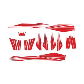 Sevenkardeşler Cup Kırmızı Sticker Seti