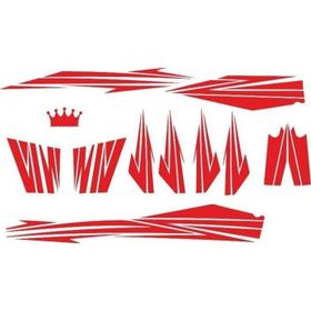Sevenkardeşler Cup Kırmızı Sticker Seti