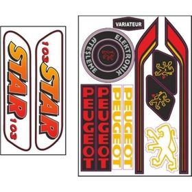 Sevenkardeşler Mobylette 006 Sticker