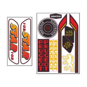 Sevenkardeşler Mobylette 006 Sticker