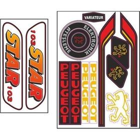 Sevenkardeşler Mobylette 006 Sticker