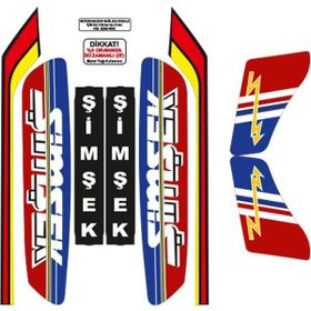 Sevenkardeşler Mobylette 007 Sticker
