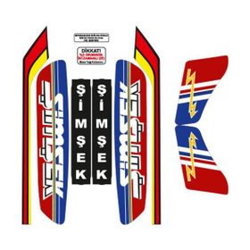 Sevenkardeşler Mobylette 007 Sticker