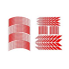 Sevenkardeşler Suzuki Reflektör Kırmızı Uyumlu Racing Şerit