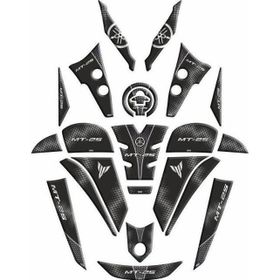 Sevenkardeşler Yamaha Mt25 Uyumlu 2020 Full Set 006 Tank Pad
