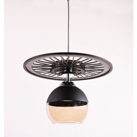 Sevenlight Bisiklet Dekoratif Tekli Ahşap Avize