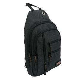 Seventeen G-3473 Gri Kanvas Erkek Sırt Çantası