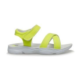 Seventeen Nelly 3FX Neon Sarı Kız Çocuk Sandalet