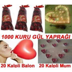 Sevgiliye Sürpriz Doğum Günü Kafede Evde Masa Süsleme Paketi