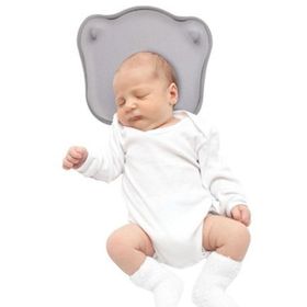 Sevi ART-155 Gri Bebe Düz Kafa Yastığı Kafa Şekillendirici Yastık