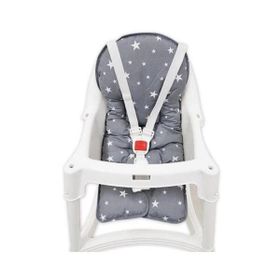 Sevi Bebe ART-150 Gri Yıldız Mama Sandalyesi Minderi