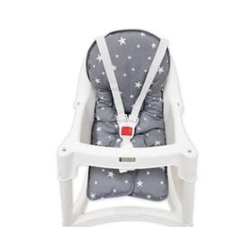 Sevi Bebe ART-150 Gri Yıldız Mama Sandalyesi Minderi