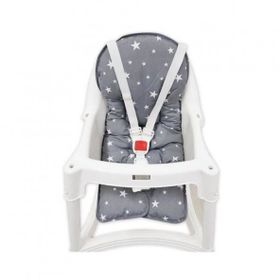 Sevi Bebe ART-150 Gri Yıldız Mama Sandalyesi Minderi