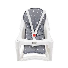 Sevi Bebe ART-150 Gri Yıldız Mama Sandalyesi Minderi