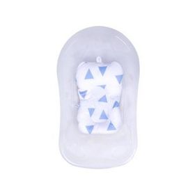 Sevi Bebe Cozy ART-69 Mavi Üçgen Banyo Minderi