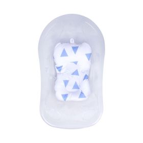 Sevi Bebe Cozy ART-69 Mavi Üçgen Banyo Minderi