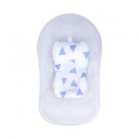 Sevi Bebe Cozy ART-69 Mavi Üçgen Banyo Minderi