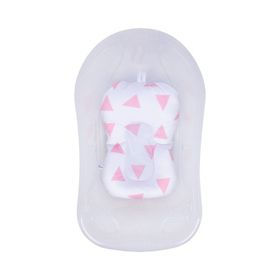 Sevi Bebe Cozy ART-69 Pembe Üçgen Banyo Minderi