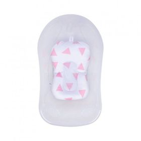 Sevi Bebe Cozy ART-69 Pembe Üçgen Banyo Minderi