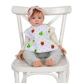 Sevi Bebe Giymeli Sevimli Meyveler Mama Önlüğü