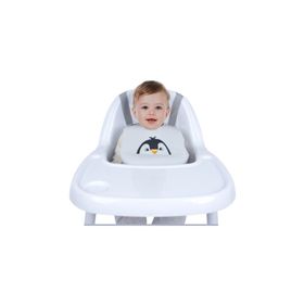 Sevi Bebe Gri Ayarlanabilir Silikon Mama Önlüğü