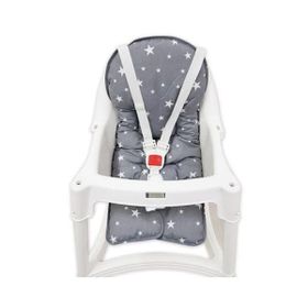 Sevi Bebe Gri Mama Sandalyesi Minderi