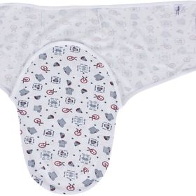 Sevi Bebe İnterlok Mavi Bebe Kundak