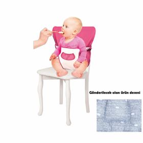Sevi Bebe Kot Desenli Mama Sandalyesi Minderi