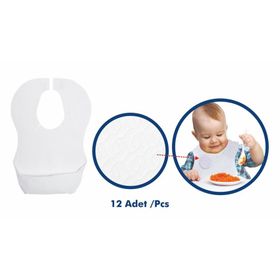 Sevi Bebe Kullan At Cepli Mama Önlüğü