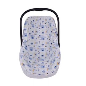 Sevi Bebe Mavi Ana Kucağı Örtüsü