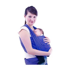 Sevi Bebe Mavi Bebek Taşıma Şalı