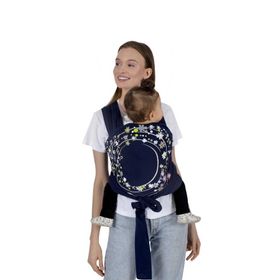 Sevi Bebe Mavi Bebek Taşıma Şalı