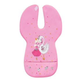 Sevi Bebe Pembe Büyük Muşamba Mama Önlüğü