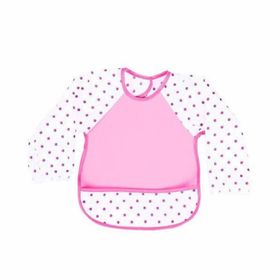 Sevi Bebe Pembe Kollu Önlük