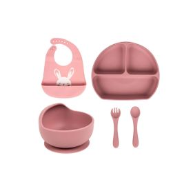 Sevi Bebe Pembe Silikon Beslenme Seti