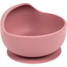 Sevi Bebe Pembe Vakum Tabanlı Silikon Kase