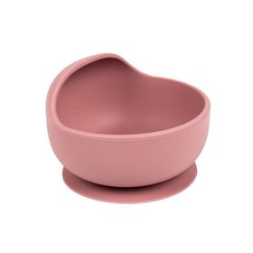 Sevi Bebe Pembe Vakum Tabanlı Silikon Kase