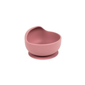 Sevi Bebe Pembe Vakum Tabanlı Silikon Kase
