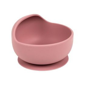 Sevi Bebe Pembe Vakum Tabanlı Silikon Kase