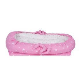 Sevi Bebe Pembe Yıldız Anne Yanı Bebek Yatağı
