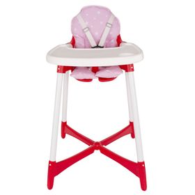 Sevi Bebe Pembe Yıldızlı Mama Sandalyesi Yedek Kılıfı
