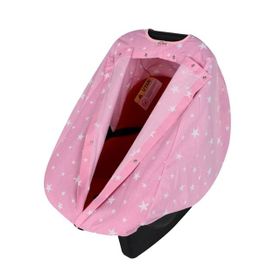 Sevi Bebe Pembe Yıldızlı Mama Sandalyesi Yedek Kılıfı