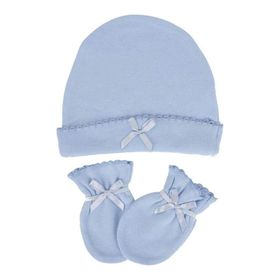 Sevi Bebe Polar Eldiven Ponponlu Şapka Takım