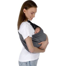 Sevi Bebe Pratik Sling Gri Kanguru