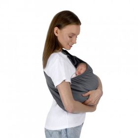 Sevi Bebe Pratik Sling Gri Kanguru