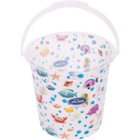 Sevi Bebe Şeffaf Desenli Banyo Kovası